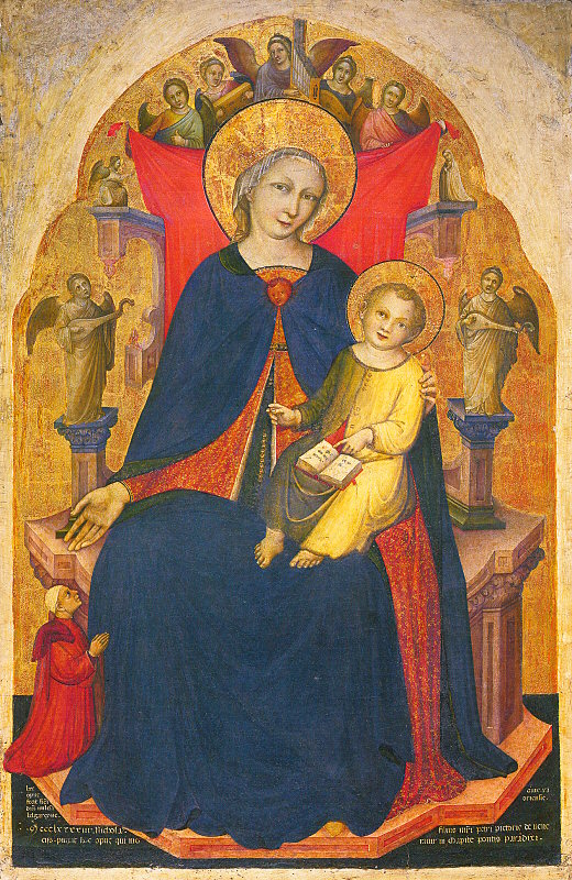Virgin and Child with the Donor Vulciano Belgarzone da Zara
